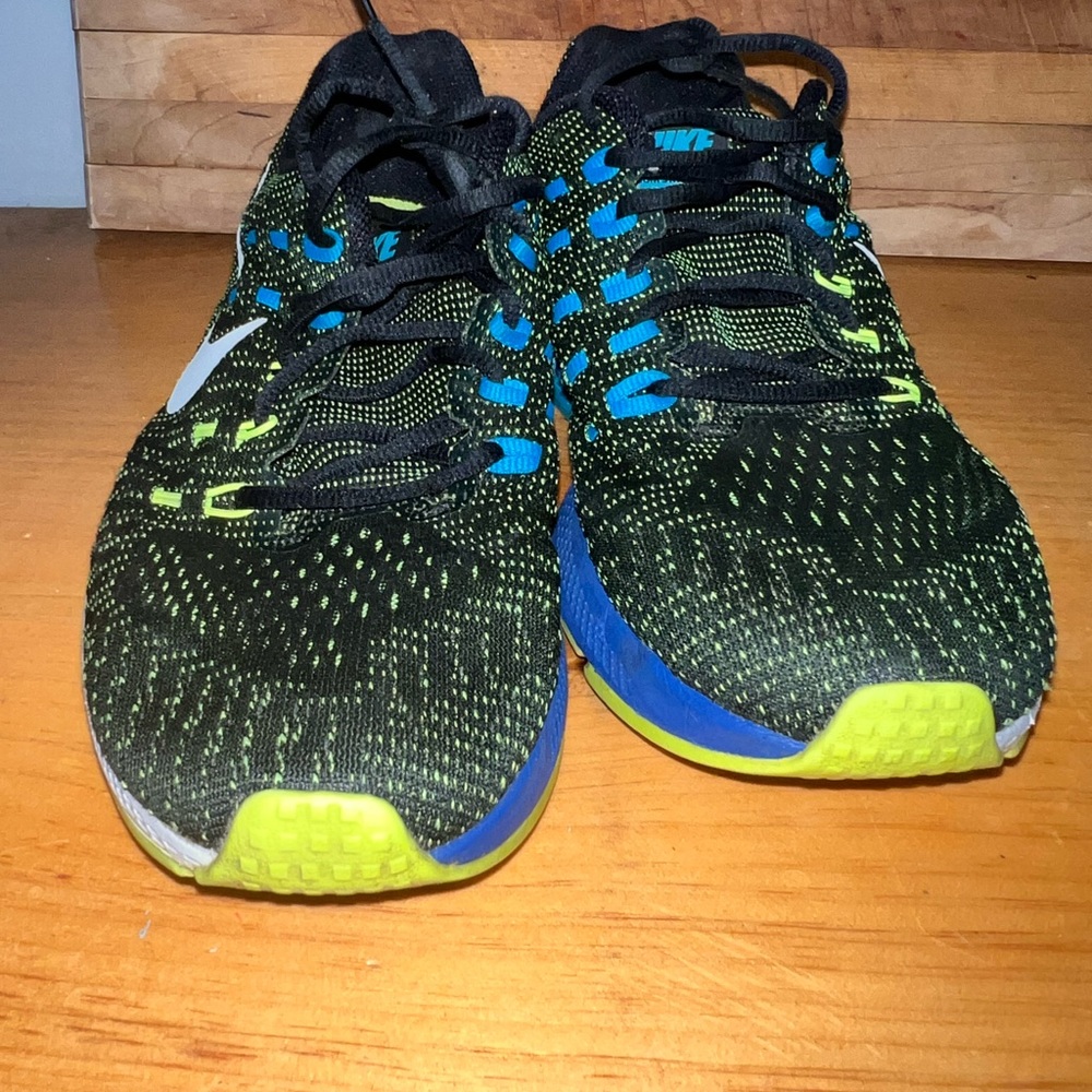 Nike Mens Zoom Structure 19 806580-010  Shoes Lace Up Low Top Sz 10.5